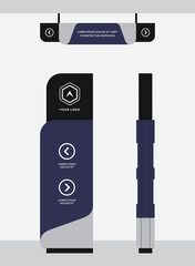 Business signage for direction and navigation in commercial spaces