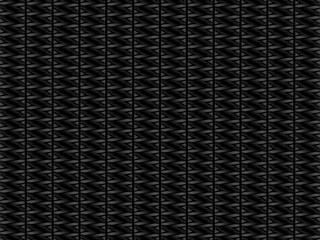 Black metal texture steel background. Perforated metal sheet.	