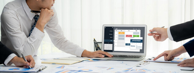 Online applointment booking calendar for brisk regristration on the internet website