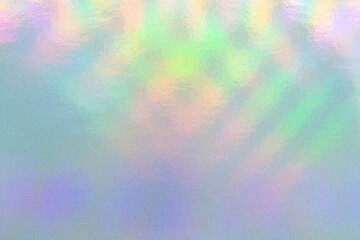 Holographic rainbow foil iridescent texture abstract hologram background