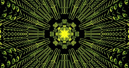 Colorful tunnel video vj loop screensaver creates a dynamic and immersive visual experience for digital displays or entertainment setups