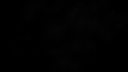 Pure Black Screen Abstract Background Seamless Loop