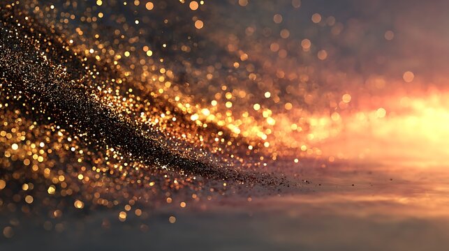 Soft upper-left diagonal winter light with delicate warm gold dust at the bottom right, creating a wide clean blank gradient field ideal for corporate presentations, dashboards, and marketing content