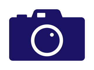 カメラのアイコン（撮影のシルエット）