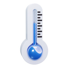 3D Medical Thermometer Temperature Healthcare Tool