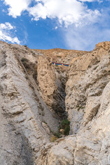 The Barkha river mountain valley during the ritual kora yatra around Kailash