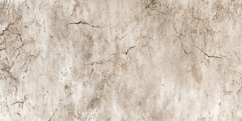 Abstract grunge textured background with distressed paint layers in neutral beige, gray and white tones, vintage worn effect.