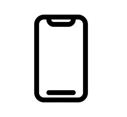 Simple Computer and Mobile Device Line Icons