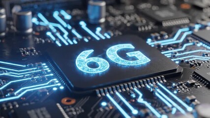 Experience the future with cutting-edge 6G technology, powering tomorrow's innovations and connecting the world faster than ever before - Powered by Adobe