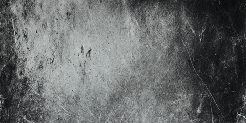 Dark grunge texture background with heavy diagonal scratches and distressed worn surface black and white vintage overlay.