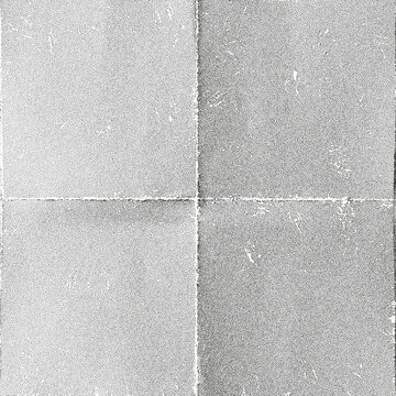 Surface features a square texture of worn paper with visible grain and scratches, creating a vintage look that can enhance various artistic or design applications and backgrounds.