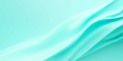 Soft flowing blue silk texture pattern illustration for an abstract wave motion background design