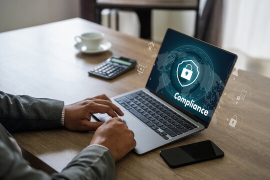 compliance training team discusses cybersecurity protection and detection training corporate office