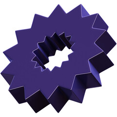 abstract shape 3D illustration