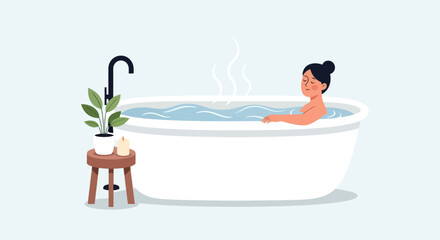 Relaxing Warm Bath Experience For Ultimate Self Care and Stress Relief