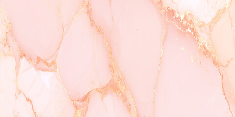 Elegant pink alcohol ink texture background luxurious fluid art with metallic gold shimmer veins abstract marble blush tone wallpaper and warm aesthetic.