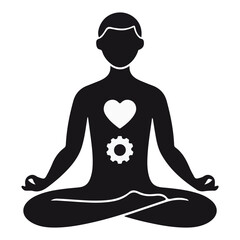 Yoga Silhouette Poses Vector Illustration,Black Silhouette Women Doing Yoga Vector Design,Yoga Exercise Poses Silhouette Vector Art,Meditation and Fitness Yoga Silhouettes Vector.
5.	Yoga W