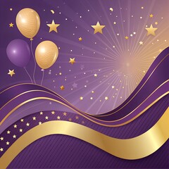 abstract background with stars