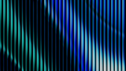 Abstract vertical lines with blue and green gradient