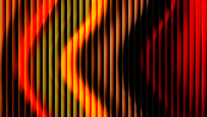 Abstract wavy lines create a vibrant and dynamic background.