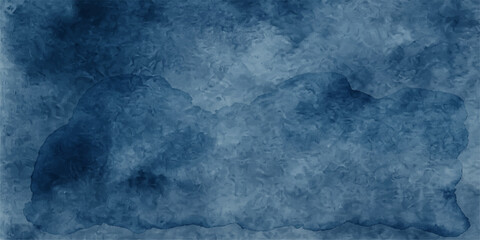 Abstract blue grunge texture wallpaper with old paper and dark smoke pattern