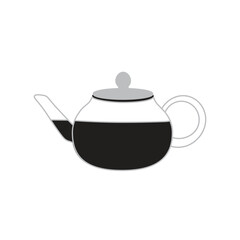 teapot with coffee