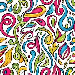 Cartoon Bird Close Up View With Bold Color Scheme and Outlines