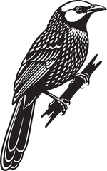 vector illustration of a bird