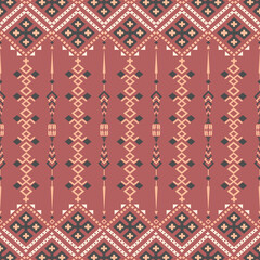 Terracotta Tone Seamless geometric pattern with modern abstract shapes in minimalist style. Perfect for fabric design, packaging, wallpaper, wrapping paper, branding, and digital backgrounds. 