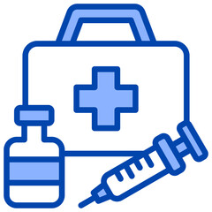 Emergency Kit  Icon Element For Design