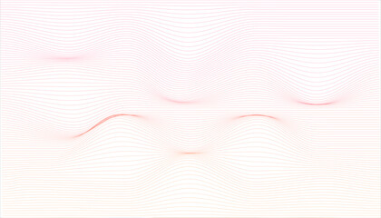 Minimal Gradient Wavy Line Abstract Background