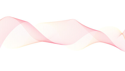 Gradient Abstract Flowing Wave Lines