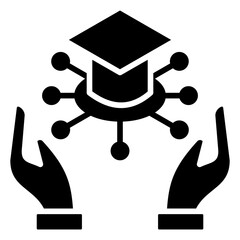 Education Technology  Icon Element For Design