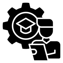 Apprenticeship  Icon Element For Design
