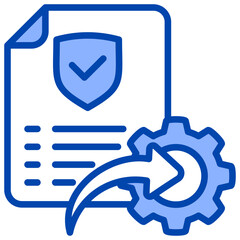 Policy  Icon Element For Design