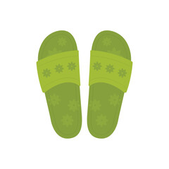 Colorful icon for slipper