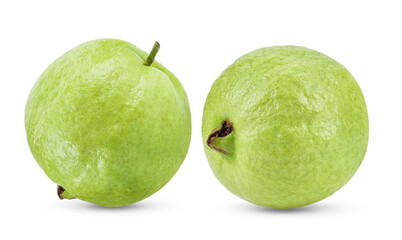 guava isolated on transparent png ( image from camera )
