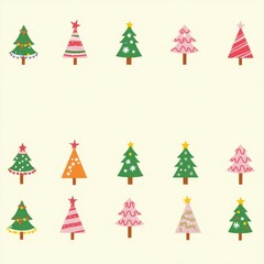 Festive Winter Tree Collection
