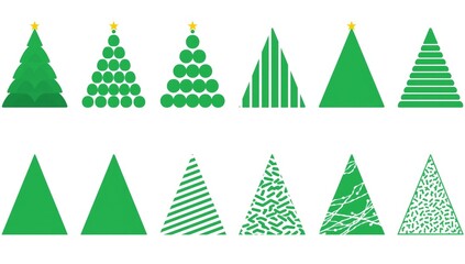 Festive Winter Tree Collection