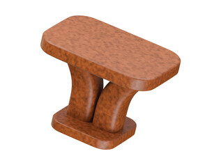 console table icon 3d illustration render