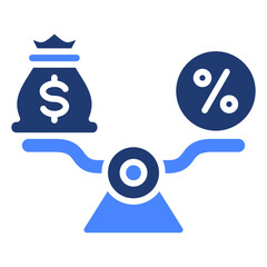 Scale Icon Element For Design