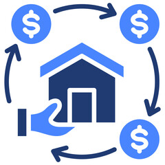 Cashflow Icon Element For Design