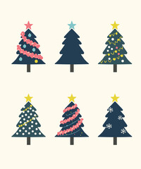 Festive Christmas Tree Set