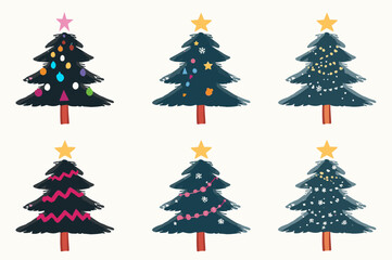 Festive Christmas Tree Set