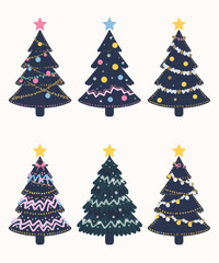 Festive Christmas Tree Set