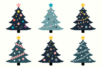 Festive Christmas Tree Set