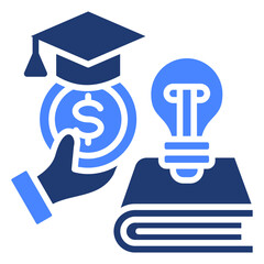 Financial Literacy Icon Element For Design