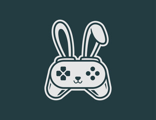 game console bunny logo