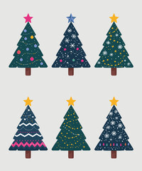 Cute Holiday Tree Clipart
