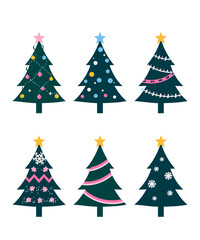 Cute Holiday Tree Clipart